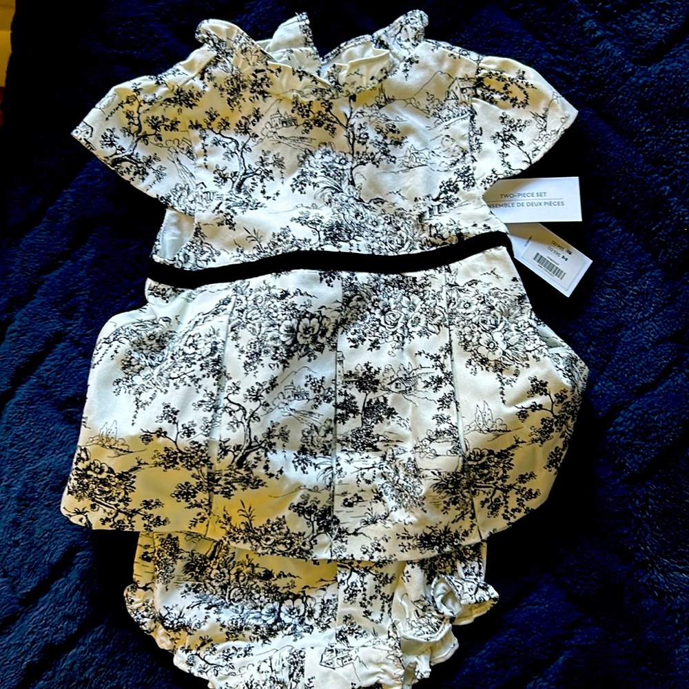 Janie and jack 2 piece outfit new with tags 18-24 mo